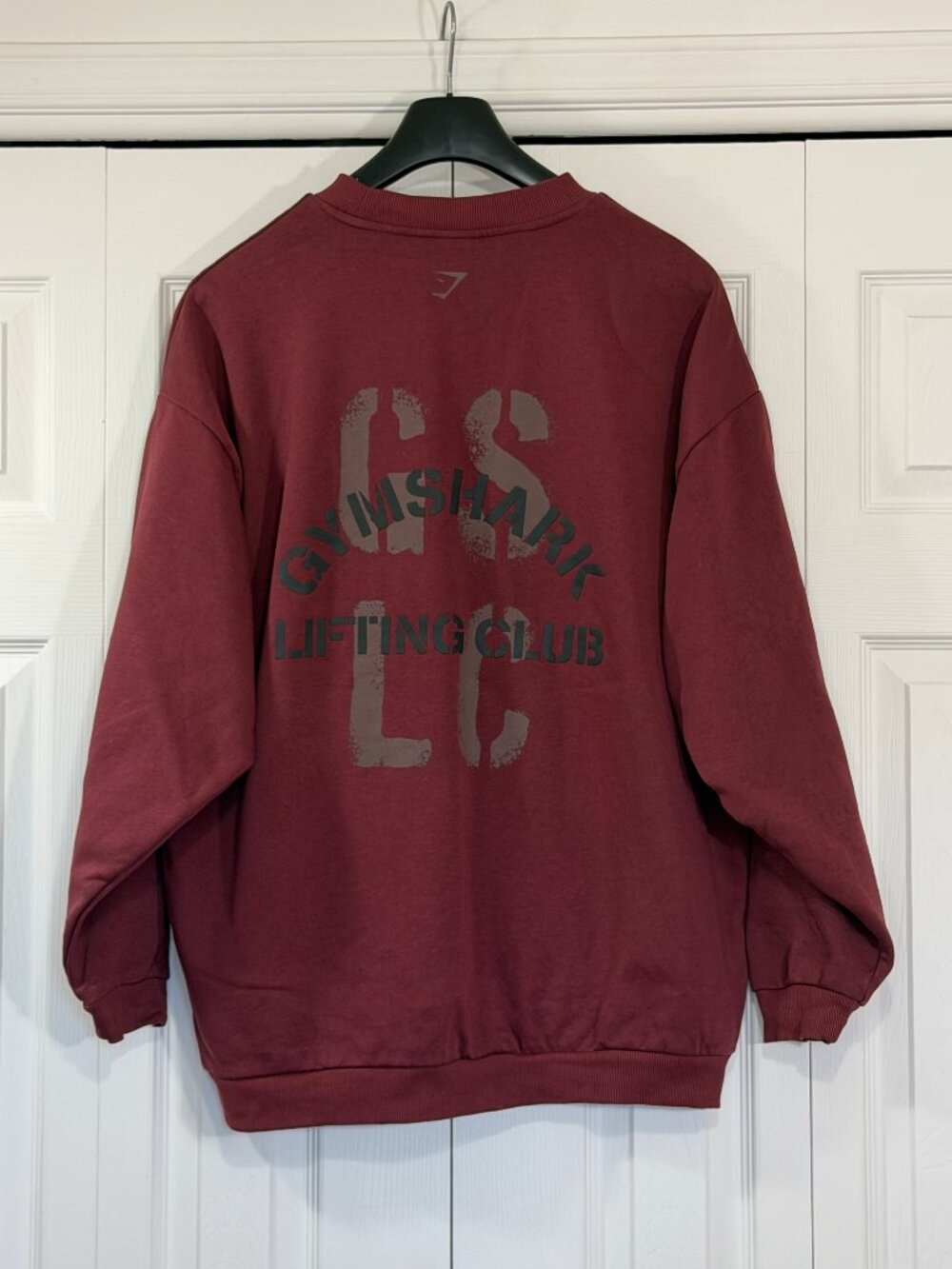Gymshark "Lifting Club" Oversized Crewneck Sweatshirt – Size M